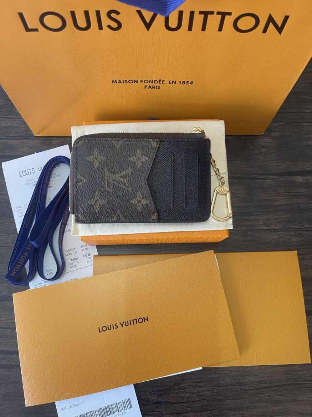 Louis Vuitton Card Holder Recto Versooriginal box. - Picture 3 of 10